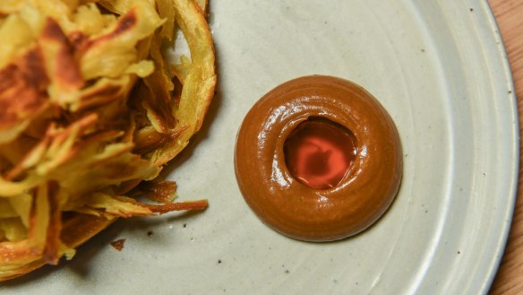 Roti and Vegemite curry.