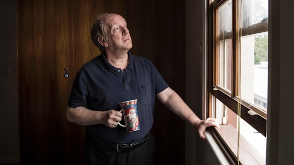 Shane Vining-Brown, a cleaner for St Vincent de Paul Society NSW, says he is devastated by news he could lose his job so close to Christmas.