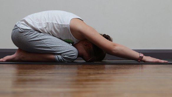 Going to a yoga class with young people could be embarrassing.