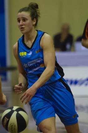 Capitals' Lauren Mansfield stepped up in the final quarter.