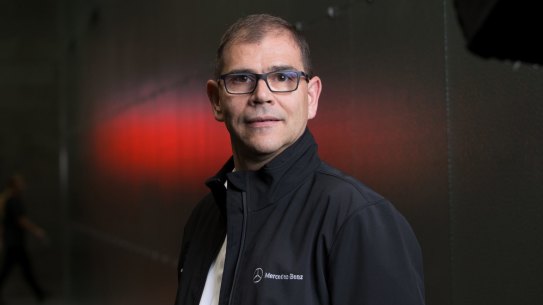 Jochen Haab, global head of engineering and development Mercedes Benz.