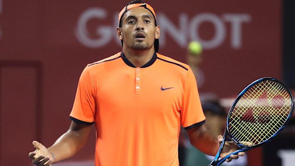 The mix-up left both players bemused.