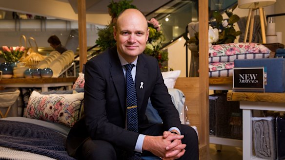 Myer chief Richard Umbers.