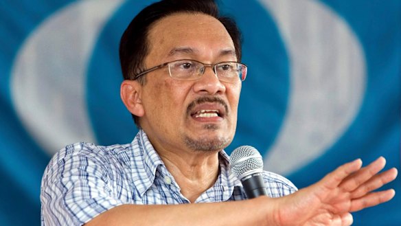 Malaysia's former deputy prime minister Anwar Ibrahim.
