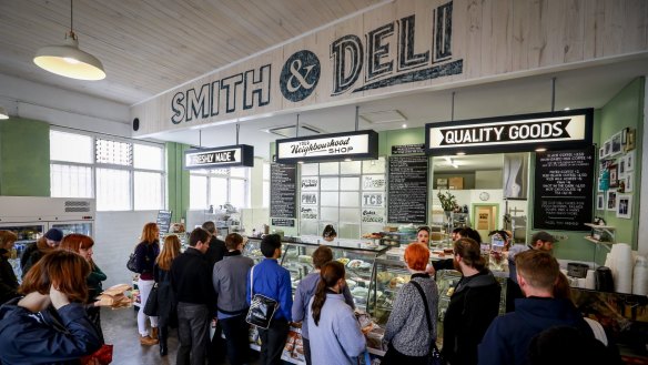 Vegan-friendly bakery: Smith & Deli in Fitzroy.