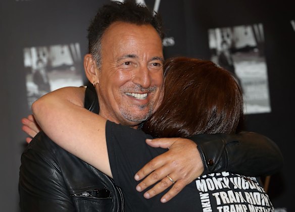 Bruce Springsteen and the mega-fans who tour the world to see him