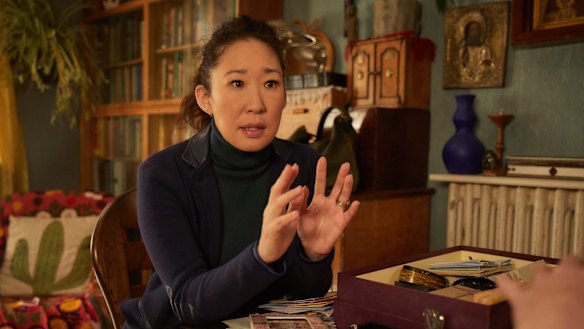 Sandra Oh plays dogged Secret Service agent Eve Polastri. 