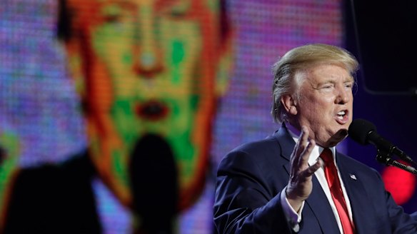 Republican presidential candidate Donald Trump.