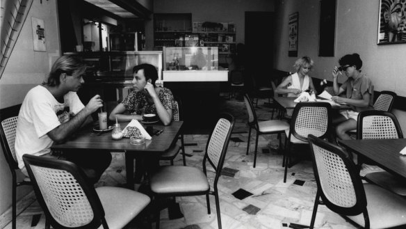 Bar Italia, Leichhardt in 1986.
