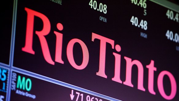 Mining company Rio Tinto is presenting to investors in Sydney on Monday.