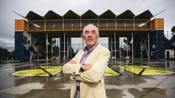 Structural engineer Ken Murtagh, who wants to see the Westside structure moved to a new location.