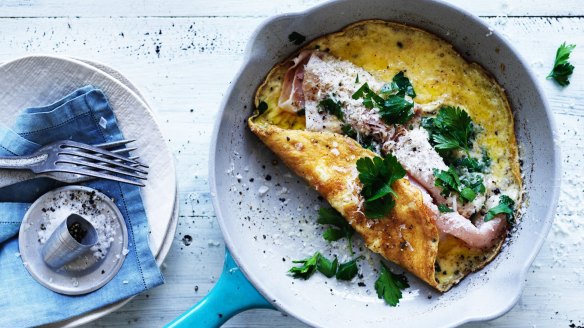 Neil Perry's ham omelette.