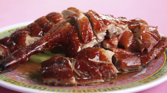 Chinese roast duck: Essential ingredient for this kimchi recipe.
