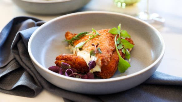 Mozzarella in carozza at The Fenwick in Balmain East. 