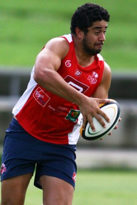 Turinui in his playing days. Everyone at the Rebels is under "extreme duress", he says.