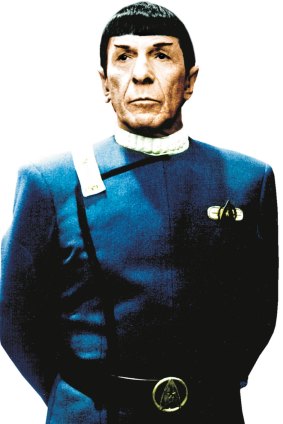 Mr Spock: Leonard Nimoy died aged 83.