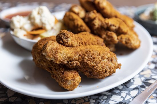 Bang' n Bird fried chicken plate for two at Bird.