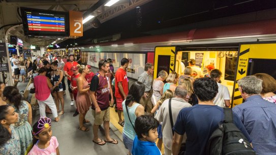 Hundreds of Brisbane train services were cancelled in the latter months of 2016.