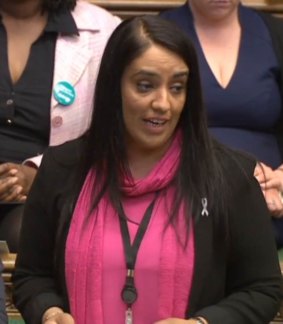 Naz Shah, who was also suspended from the Labour party.