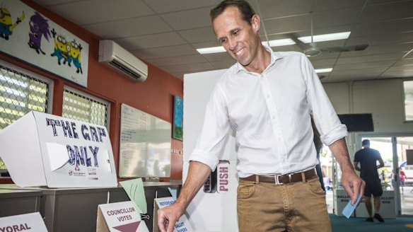 Rod Harding says he plans to take some time off following his election loss.