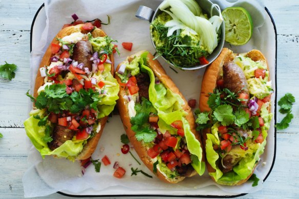 Adam Liaw's taco and hot dog mash-up.