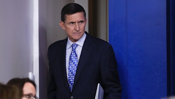 Donald Trump's former national security adviser Michael Flynn. 