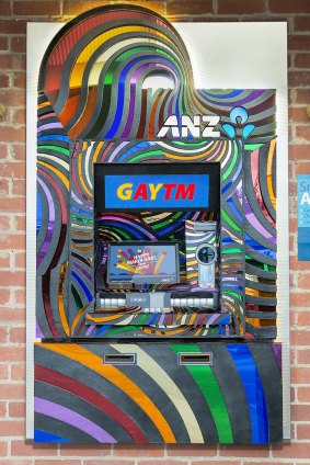 An ANZ GayTM in Oxford Street, Sydney.