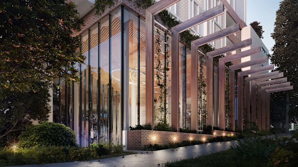 The 15-storey development is due for completion early 2019