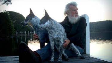 Author Bruce Pascoe, winner of the book of the year and co-winner of the Indigenous Writer's Prize in the 2016 NSW Premier's Literary Awards 