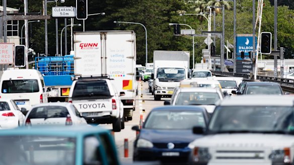 The Beaches Link will allow motorists to bypass the Spit Bridge. 