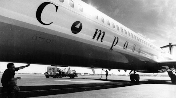 Compass was hobbled from the time it took to the air in 1990.
