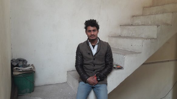 Tridev is now an entrepreneur who offers housekeeping services.