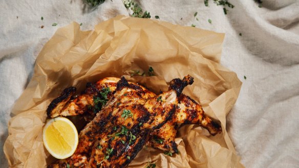 Free-range Portuguese-style chicken from The Char.