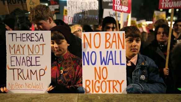 The presidential order halted the US refugee program for 120 days, indefinitely banning all Syrian refugees. 