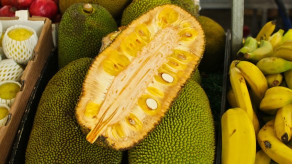 Jackfruit is commonly used as a vegan substitute for pulled pork.
