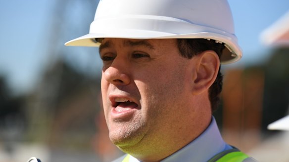 Minister for WestConnex Stuart Ayres says the fall in M4 traffic is consistent with forecasts.