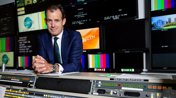 Network Ten chief executive Paul Anderson.