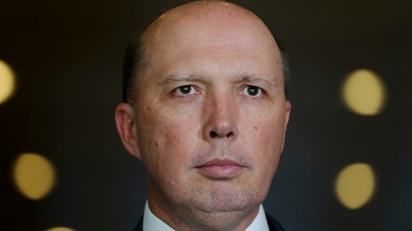 Minister for Immigration and Border Protection Peter Dutton