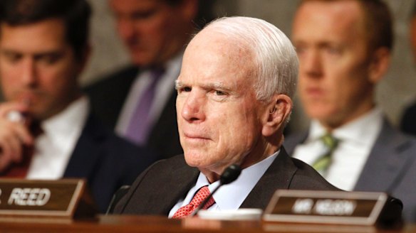 Republican senator John McCain is an avid proponent of further sanctions against Moscow.