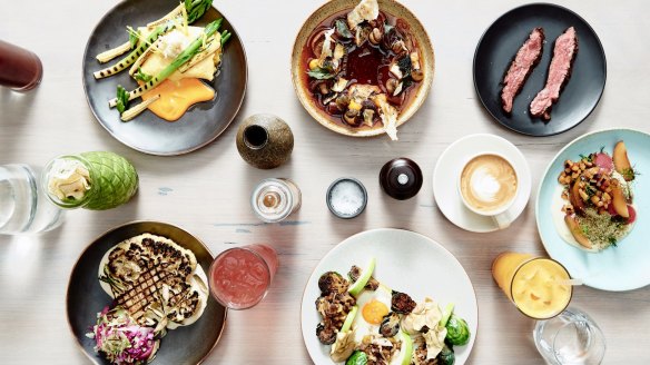 A selection of dishes at Hiatus cafe in Kew.