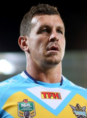 The star of the 2015 federal Budget: controversial NRL player Greg Bird.