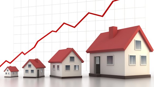 Sydney property prices surged a whopping 12.4 per cent in 2014, according to the CoreLogic RP Data home value index.