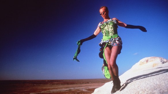 Hugo Weaving has had to squeeze into some highly unforgiving costumes over the years, including that of Mitzi Del Bra in Priscilla, Queen of the Desert.