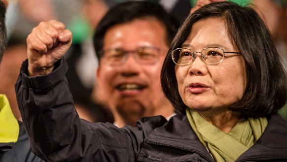 Taiwan president Tsai Ing-wen.