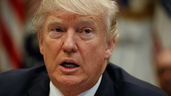 US President Donald Trump says "the era of strategic patience" with North Korea has ended.