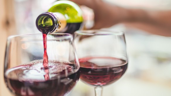 A few glasses of wine can quickly add up to the equivalent of a meal in kilojoules. 
