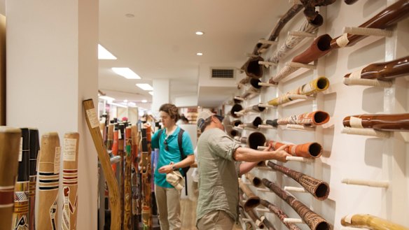 Reputable dealer: genuine didgeridoos for sale at the Spirit Gallery. The Rocks.  They buy directly from Indigenous artists.