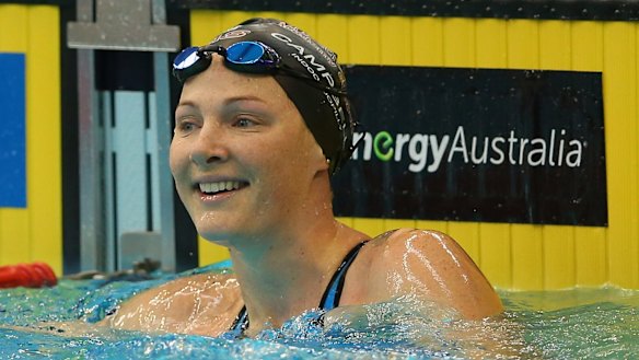 Great expectations: Cate Campbell.