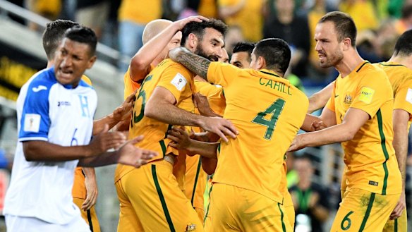 Hero of the night: Mile Jedinak.