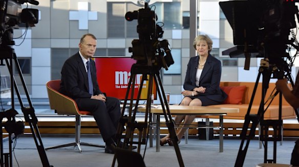 Theresa May used a high-profile interview on the BBC on Sunday to lay the groundwork for her March 2017 Brexit announcement.